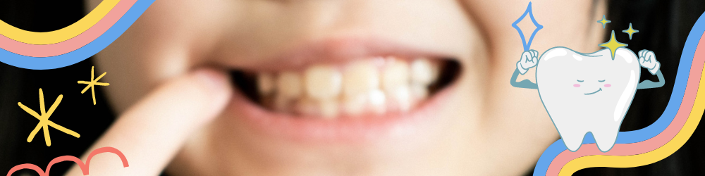 キシリトール100で子供の歯を守る！虫歯のない子供の歯。